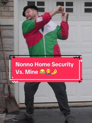 Nonno thinks he’s got it figured out! 😂 #nonno #homesecurity #homesecuritytips 