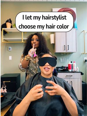 I let @Lurissaingridhairedu choose my hair color while I was blindfolded… and I can’t believe the girls are officially ginger brown 😭🙈 The hair match is insaneee 😍🔥 3 bundles of thick yaki, 22 inches — hair + install by Lurissa 🤎 #hairroulette #hairtransformation #protectivestyles 