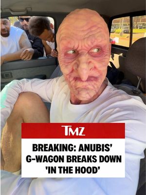 Anubis’ car breaks down #comedy #goblin #scary #ball #foryou 