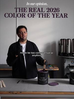 The real 2026 color of the year.. 
