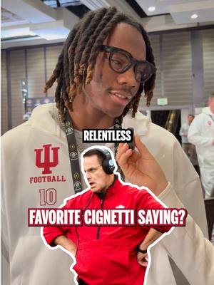 What’s your favorite Cignetti saying? 🤔 #cfbplayoff 