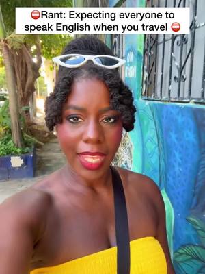 Was going to post some cute pictures from Tulum, but decided to upload a rant I filmed in the street in Playa del Carmen instead😅😝. Do you make an attempt to learn/use the local language when you travel? Well, I just spent the last week in Mexico being surrounded by entitled (mostly American & Canadian😅) tourists expecting services in English and it ticked me off! My not-so-hot take— if you’re gonna be an ugly tourist who can’t learn a few words of the local language, stay home! What say you? #mexico #travel #playadelcarmen #tulum #uglytourist