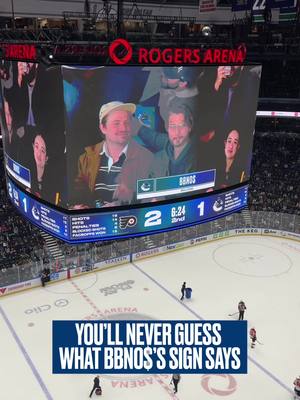 BBNO$ has elite puck knowledge #Canucks #NHL #HeatedRivalry 