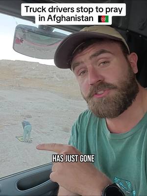 Afghanistan - Truck drivers stop to pray #mikeokay #travel #afghanistan🇦🇫 #hitchhiking
