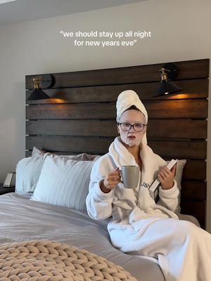 Sorry… you’ve got the wrong girl 🥱💤 #nye #newyearseve #stayingin #2026vibe 