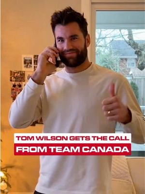 Tom Wilson. Olympian. #ALLCAPS #Olympics #milanocortina2026 #teamcanada 