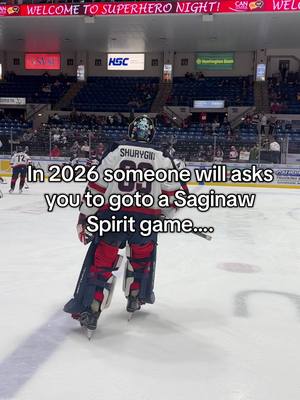 Happy New Years Eve Spirit fans! See you in 2026🎆🦅  #saginawspirit #newyearseve #ohlhockey #doweventcenter #saginawmichigan 