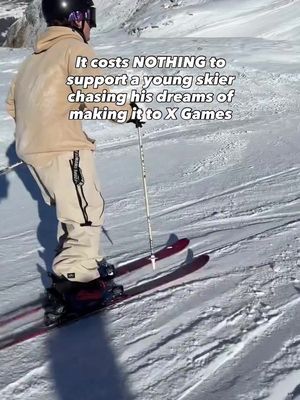 You guys are awesome ⛷️🙏🏼 Follow to support my ski career ✅ #ski #parkskiing #winter #snow #skiing
