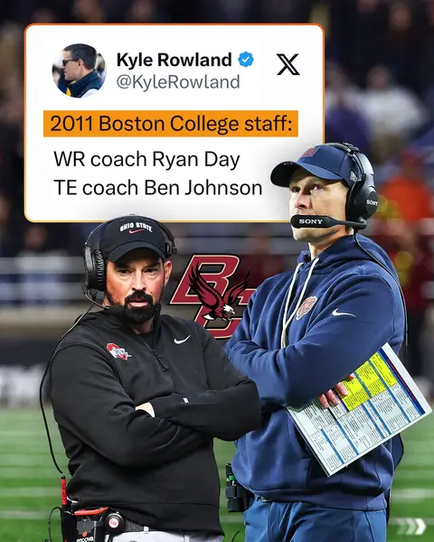 BC staff was LEGENDARY. 👀🔥 #CollegeFootball #football #nfl #ohiostate #bears