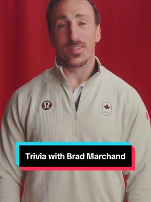 Hockey trivia, Brad Marchand edition: Less studying, more chirping. 😅🏒 #NHL #hockey #olympics #marchand