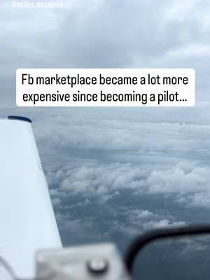 FB Marketplace hits different when you’re a pilot 😅✈️ That’s why PacTex Aviation helps buyers make smart, well-vetted decisions — not impulse purchases. #pactexaviation #pilot #fbmarketplace #plane #aviation