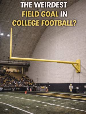 The most unique field goal in college football 😳🏈 #football #cfb #CollegeFootball 