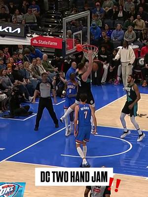 big man doing big man things 💥 #donovanclingan #trailblazers #dunk #slam #NBA 