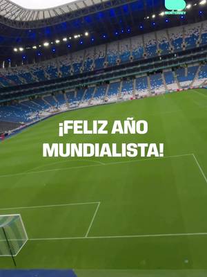 ¡Feliz 2026, feliz año mundialista! 😍🏆⚽️ We are ready!  #SomosMonterrey #Somos26 #FIFAWorldCup 