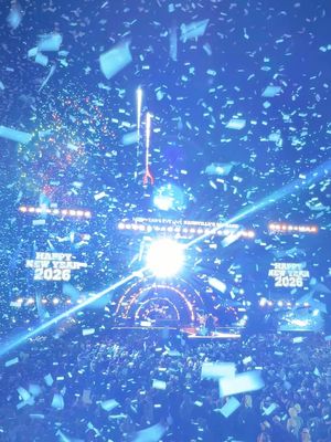 And that's a wrap on 2025!  🎉 🎆 🥂 🍾 🥳 HAPPY NEW YEAR from Music City! ✨ 🙌   #Nashville #MusicCity #NashvilleNYE  #NYE  #NewYears