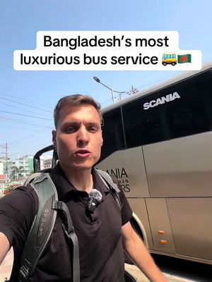 Taking Bangladesh’s Elite Bus 🇧🇩 #bangladesh #solotravel #adventure 