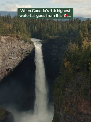 💦 Carved into rock by ancient lava and glacial waters, the falls drop 141 metres into a misty canyon. But during the winter months, this transforms into a dramatic ice formation as ice spray forms a towering frozen cone below. This is Helmcken Falls, Canada's 4th highest waterfall located in Wells Gray Provincial Park. This iconic, single-drop falls is easily accessible via a short walk from a parking area, with viewing platforms and rim trails offering spectacular, accessible views. Credit: dahul (2) #explorebc #waterfall #travel #traveltok #britishcolumbia @Thompson_Okanagan 