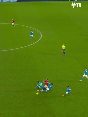 Mateus gets stuck in 👊 #wolves #PremierLeague 