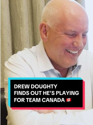 listen in to when Drew Doughty got the call about making Team Canada 🍁 #WinterOlympics #MilanoCortina2026 #hockey #DrewDoughty #sports 