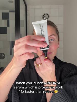 our 0.2% retinal serum is perfect for anyone wanting to level up 🫡 (retinal works 11x faster than standard retinol***) #theinkeylist #retinal #retinalserum #retinoids  *** G. Siegenthaler et al., Retinol and retinal metabolism, Biochemical Journal, 1990, 268, pp 371-378