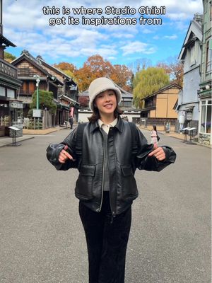 This is where Studio Ghibli’s director Miyazaki Hayao got inspiration for some of his most successful films from 😱 This was my first time here, but I was blown away by the fact that they’ve managed to put all of these classic looking, well preserved buildings all in one place! And the best part? It’s only 400 yen to enter 🤭 #japan #tokyo #japantrip #studioghibli #ghibli 