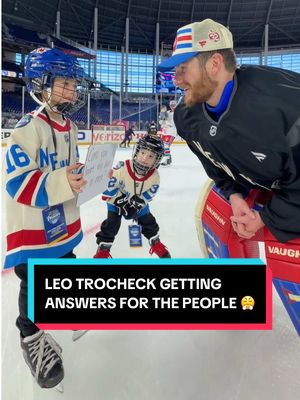 Leo Trocheck seeing who could beat his dad in a race 👀 #NHL #hockey #WinterClassic #NewYorkRangers #sports 