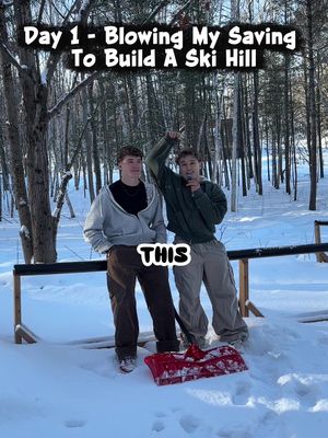 Well… since I’m rehabbing from ACL surgery this winter imma just blow all the money I saved for my contest season on @¥Cody Oldham¥ Backyard Ski Hill project 🫡🤷🏽‍♂️ Every 1 New Follower = $0.10 toward the project 📈 (Don’t worry we will blow some of it on funny stuff too)  Today we bought a new 1500W @ducarcanada mini generator from @Home Depot Canada to power flood lights for night skiing 🔦 …. Don’t worry I’ll abuse the set up next winter fs ;)  #ski #skihill #parkskiing #mountains #winter