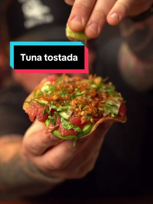 This one is soooo 🔥 #tostada 