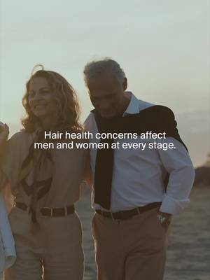 Hair health concerns affect men and women at any stage of life. 