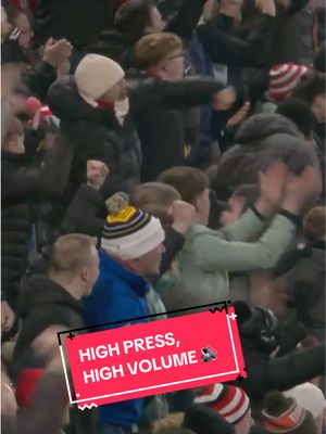 The pressing from the front, the reaction of the supporters 🔥#sunderland #manchestercity #stadiumoflight #PremierLeague #footballtiktok 
