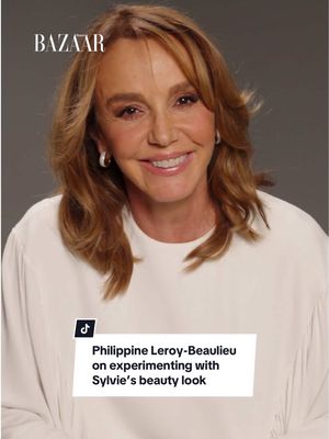 “What has Sylvie taught me about beauty? I taught her, I’m the one who’s experimented on Sylvie,” says #PhilippineLeroyBeaulieu on her #EmilyInParis character, Sylvie Grateau. “She doesn’t exist without me.”