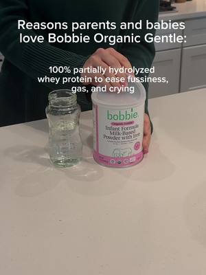 If the first formula didn't hit right with your baby... Our Organic Gentle was made with sensitive tummies in mind! 🩷 Made with smaller, broken-down proteins that are closer in size to those found in breast milk for easier digestion = Less fussiness for them, less stress for you! #Sensitivetummy #formulamom #infantformula #postpartum #newparent   