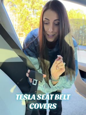 @YONZEE Tesla Seat Belt Cover ‼️ these are so handy if you’re OCD like me 🙃 #teslatok #tiktokshop #teslaaccesories #tesla #shopwithme 