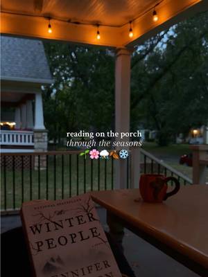 What was your favorite read this year? 📚 In 2025, I read 32 books and I always try to have the majority of those hours spent on our covered porch. 🥰☕️📖 Beyond thankful for my cozy reading spaces! My favorite reads this year: ⚔️ The Knight and the Moth, One Dark Window, & Two Twisted Crowns by Rachel Gillig 🍯 The Honey Witch by Sydney Shields 🌳 The God of the Woods by Liz Moore ❄️ The Winter People by Jennifer McMahon 🔱 Percy Jackson and the Olympians by Rick Riordan (a long overdue reread!) Romantasy books are my favorites, but I love a cute, cozy, low-stakes read from time to time as well as a good mystery/thriller! Open to any suggestions you may or may not have…👀 #cozyliving #porchlife #slowlivingforlife #cozyathome #cozyvibesonly covered porch, bookish, reading through the seasons, seasonal, fall, winter, spring, summer, introverted homebody, reader, read more books