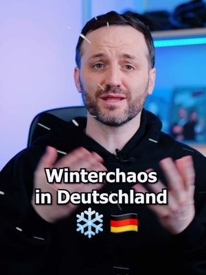 Winterchaos in Deutschland. Passt auf euch auf ❄️ #1minutejura #nachrichten #lernenmittiktok 