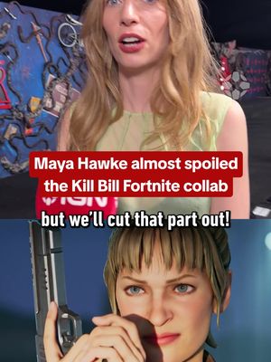 Now that Maya Hawke's mom is in Fortnite, we can now post when Maya accidentally teased Uma Thurman in Fortnite before it was revealed. We love you Maya! #strangerthings #mayahawke #fortnite #ign #gaming