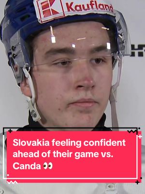 Slovakia is feeling good ahead of their quarter-final match vs. Canada 👀 #WorldJuniors 