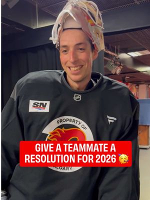 Some of these were crazy 😭 #calgaryflames #fyp #newyear #NHL 