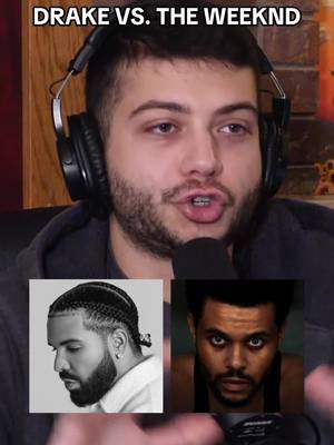 DRAKE VS. THE WEEKND 🎵 #Versus #CrewLove #BlindingLights #SaveYourTears #Passionfruit 