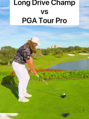Can a World Long Drive Champ beat a PGA Tour Pro? 🤔