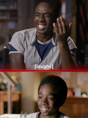 too cute 🥹   Head to Tudum.com to watch the original cast of Stranger Things revisit their very first on-set interviews.