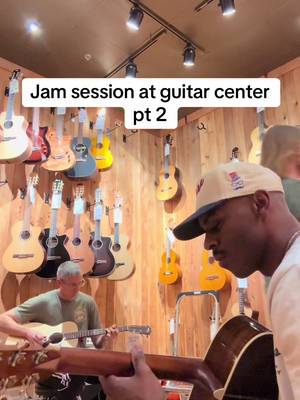 We probably could have done this all day #guitar #jamsession #guitartok #fyp @Guitar Center 