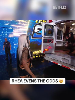 You know Rhea had to come through for her Terror Twin #SmackDown #WWEonNetflix 