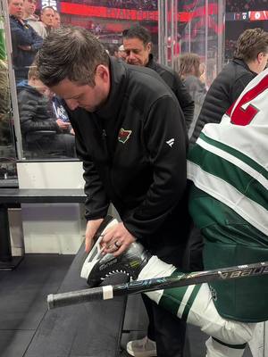 quick pit stop 🛞 #nhl #pitstop #mnwild
