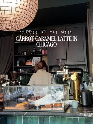 Trying a new coffee every week: brown sugar roasted carrots, cream cheese whipped cream and orange bourbon espresso. A surprising, insanely delicious coffee combo  📍 nettare, west town chicago  Follow for new coffee reviews every week! 