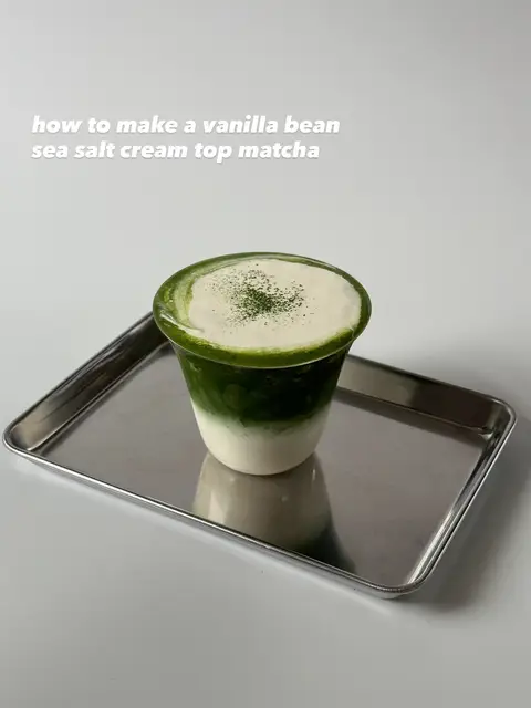 homemade vanilla bean syrup hits different use code NGUYET15 for 15% off @Nami Matcha  