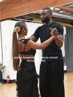 Señor Side Quest 😅 #jaylenbrown #victoriamonet 