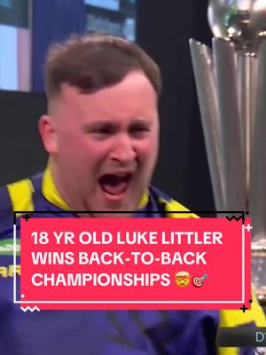 LUKE LITTLER HAS DONE IT AGAIN 🎯🤯 (via @OfficialPDC) 