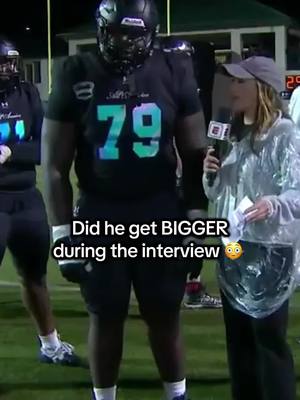 How tall is he? 😂 Link in bio to watch him DOMINATE 🗻 @Under Armour #football #CollegeFootball #nfl 