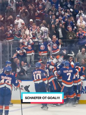 MATTHEW SCHAEFER!! AHHHAISNXNDLAPSISHZB !!! #NHL #islanders #win #schaefer ##overtime